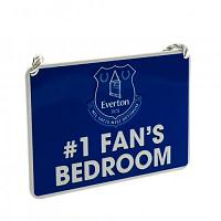 Everton FC Bedroom Sign - No1 Fan