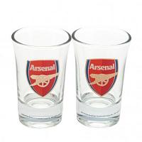 Arsenal FC Shot Glass Set - 2 Pack
