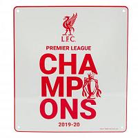 Liverpool FC Premier League Champions Sign WT