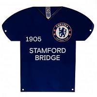 Chelsea FC Metal Shirt Sign