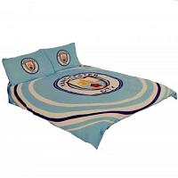 Manchester City FC Duvet Cover Bedding Set - Double