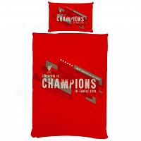 Liverpool FC Champions Of Europe Single Duvet Set