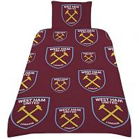 West Ham United FC Single Duvet Set