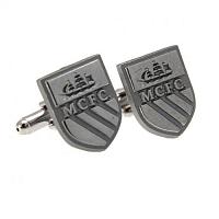 Manchester City FC Cufflinks - Chrome