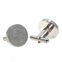 Celtic FC Cufflinks - Stainless Steel - Crest