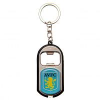 Aston Villa FC Key Ring Torch Bottle Opener