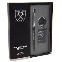 West Ham United FC Pen & Keyring Set