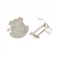 Everton FC Silver Plated Formed Cufflinks