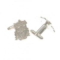 Liverpool FC Silver Plated Formed Cufflinks