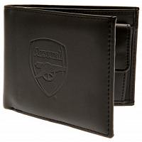Arsenal FC Leather Wallet - Debossed Crest