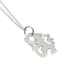 Chelsea FC Pendant & Chain - Sterling Silver - Lion