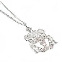 Liverpool FC Pendant & Chain - Sterling Silver