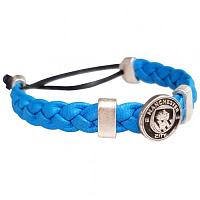 Manchester City FC PU Slider Bracelet