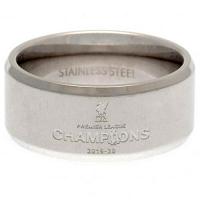 Liverpool FC Premier League Champions Band Ring Medium
