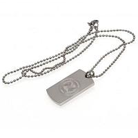 Celtic FC Dog Tag & Chain - Engraved Crest