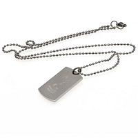 Tottenham Hotspur FC Dog Tag & Chain - Engraved Crest