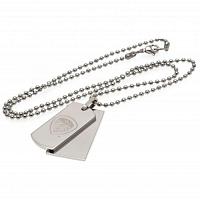 Leeds United FC Double Dog Tag & Chain