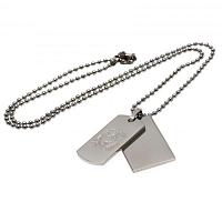 Liverpool FC Double Dog Tag & Chain