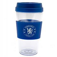 Chelsea FC Clear Grip Travel Mug