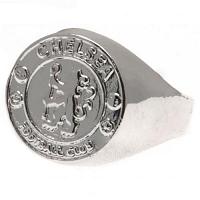Chelsea FC Ring - Silver Plated - Size U