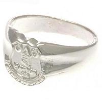 Everton FC Ring - Silver Plated - Size R