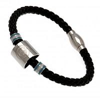 Manchester City FC Leather Bracelet - Colour Ring