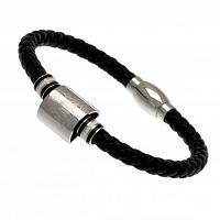 Newcastle United FC Leather Bracelet - Colour Ring