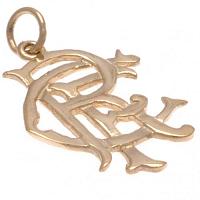 Rangers FC 9ct Gold Pendant Medium