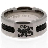 Chelsea FC Ring - Black Inlay - Size X