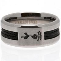 Tottenham Hotspur FC Ring - Black Inlay - Size R