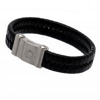 Sunderland AFC Leather Bracelet - Single Plait
