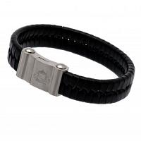 Sunderland AFC Leather Bracelet - Single Plait Sunderland AFC Leather Bracelet - Single Plait