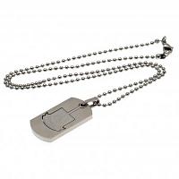 West Ham United FC Dog Tag & Chain - Cut Out