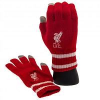 Liverpool FC Touchscreen Knitted Gloves Adult