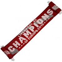 Liverpool FC Champions Of Europe Scarf RG
