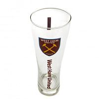 West Ham United FC Tall Beer Glass