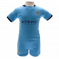 Manchester City FC Baby Kit - Shirt & Shorts Set - 6/9 Months