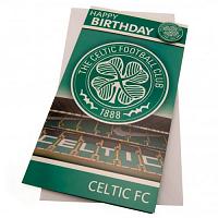 Celtic FC Birthday Card & Badge
