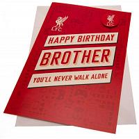 Liverpool FC Birthday Card Brother RD
