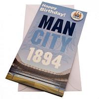 Manchester City FC Birthday Card