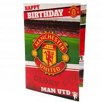 Manchester United FC Musical Birthday Card