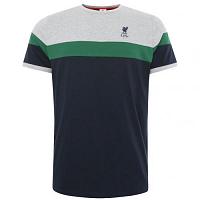 Liverpool FC Retro Panel T Shirt Mens Navy M