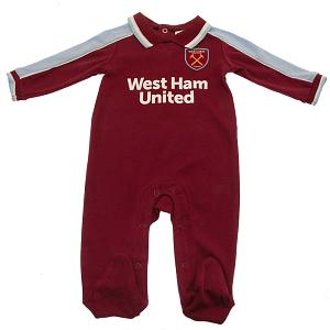 West Ham United FC Sleepsuit 12-18 Mths CS 1