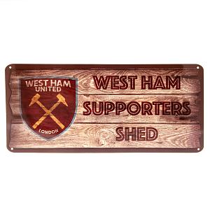 West Ham United FC Shed Sign 1