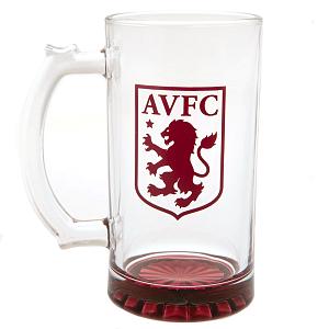 Aston Villa FC Stein Glass Tankard 1