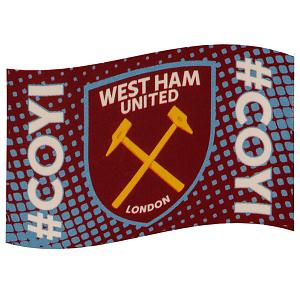 West Ham United FC Flag COYI 1