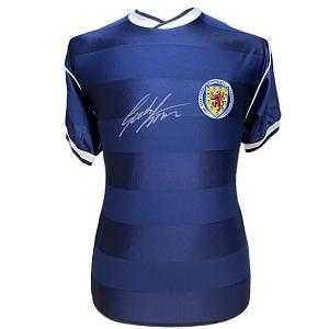Scottish FA 1986 Strachan Signed Shirt 1