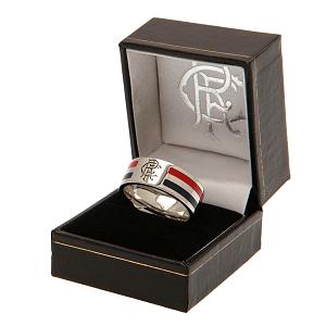 Rangers FC Colour Stripe Ring Small 2