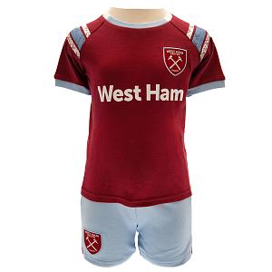 West Ham United FC Shirt & Short Set 9-12 Mths ST 1