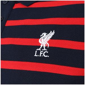 Liverpool FC Stripe Polo Mens Large 2